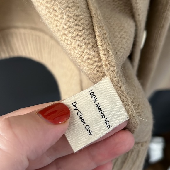 James Street Co Wool Set Leon Pants Oversized Cardigan L NEW - Picture 5 of 10